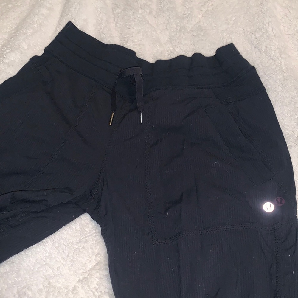 Lululemon black studio pants